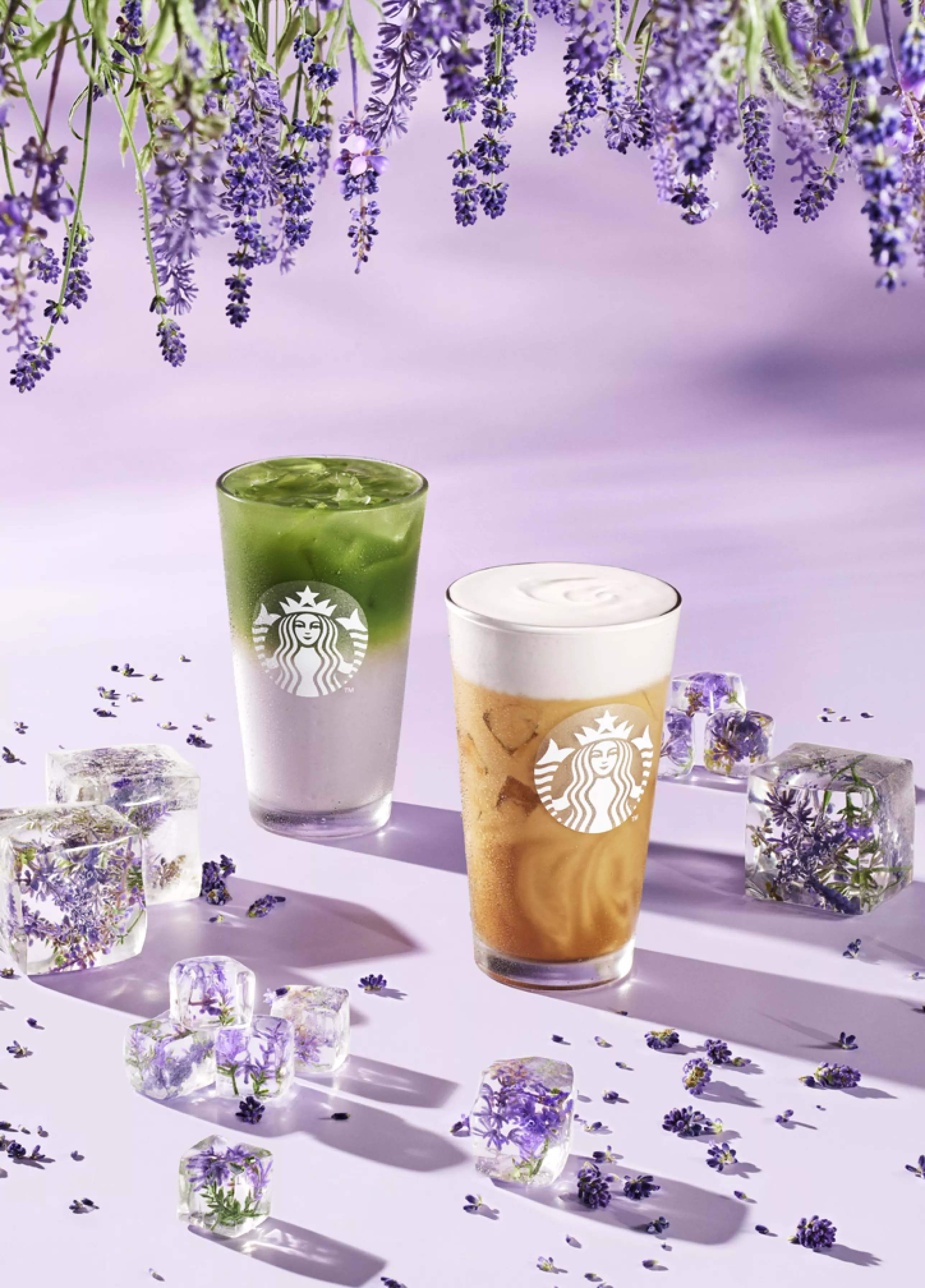 Banner Lavender Duo