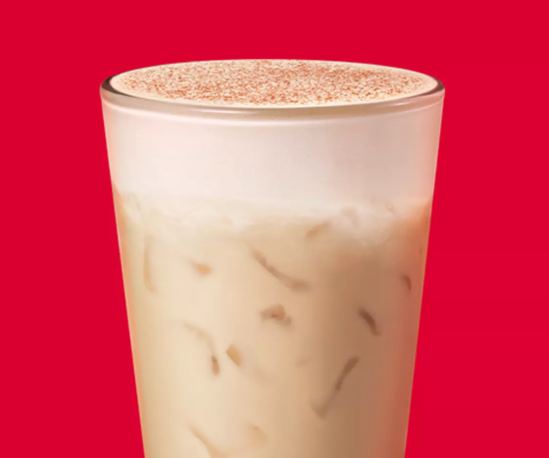 Gingerbread Cream Iced Chai Latte