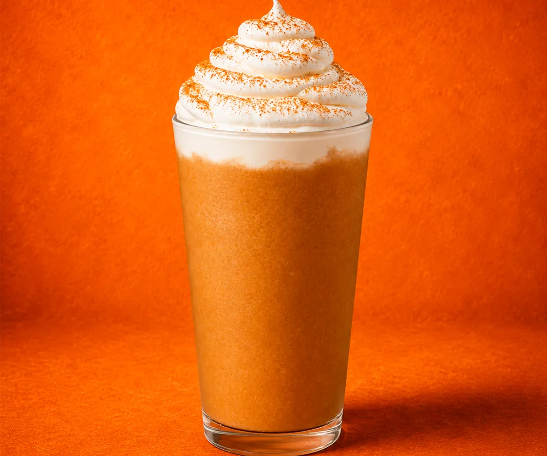 Pumpkin spice frappuccino